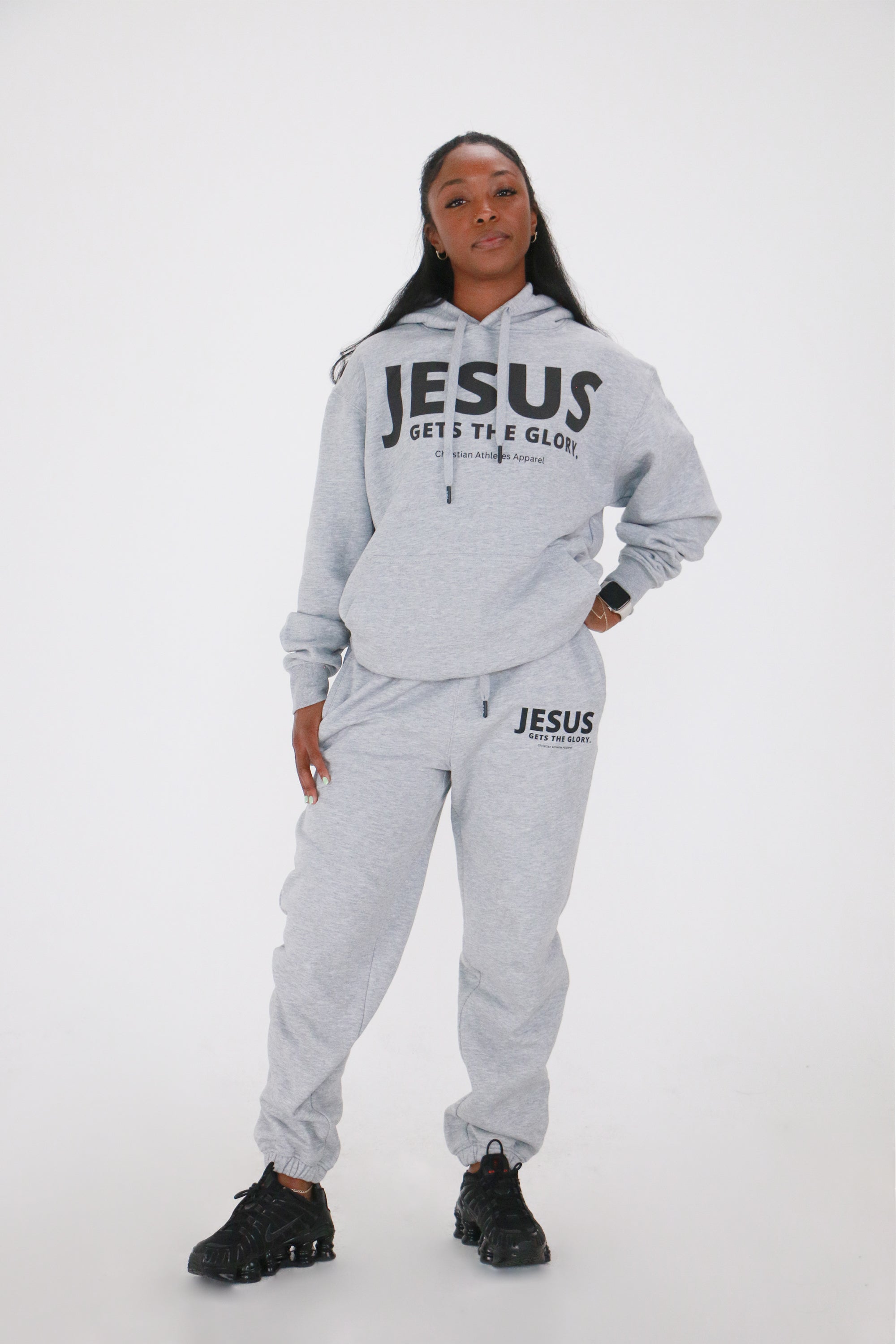 Image of Women's Jesus Gets The Glory Hoodie